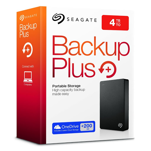 Seagate Backup Plus 4TB Portable USB3.0 Hard Drive